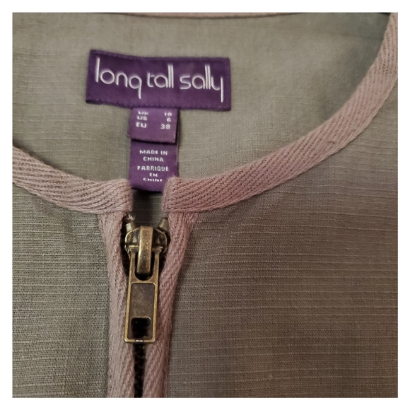 Military Green Slim Fit Jacket (Fits like a medium) - Picture 4 of 8